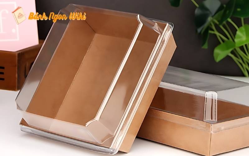 Hộp đựng bánh bông lan bằng Carton giúp bảo vệ môi trường