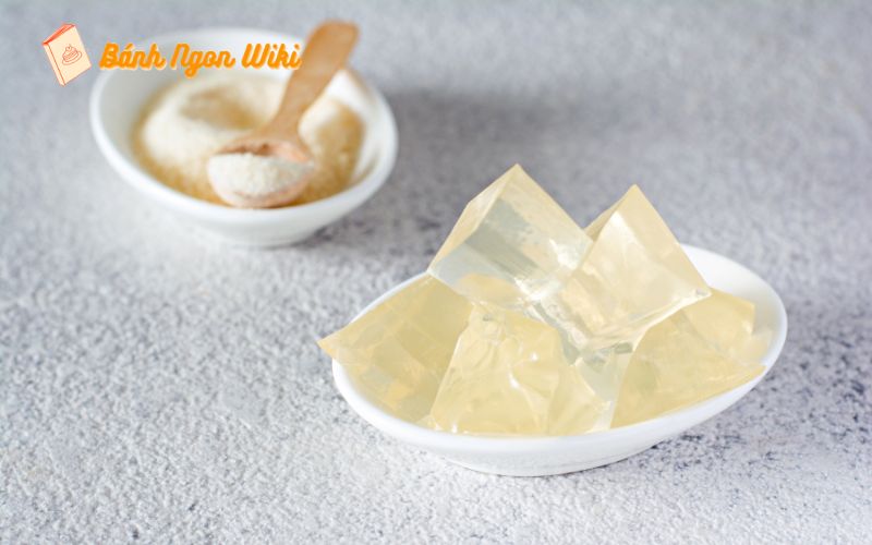 Thay thế gelatin bằng nguyên liệu khác được không?