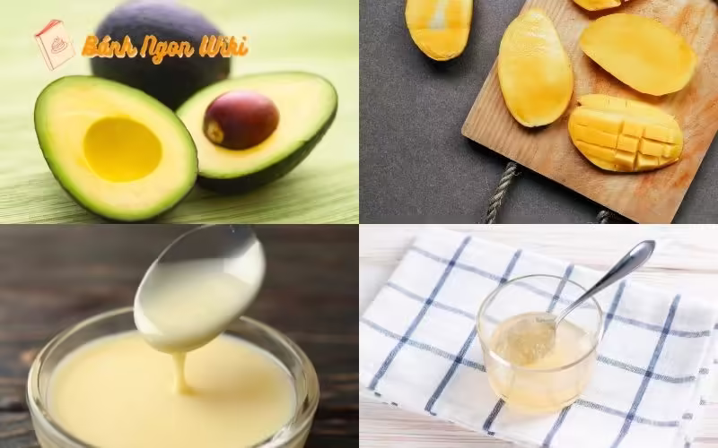 2+ Cách làm Panna Cotta bơ thơm béo, mềm mịn siêu đơn giản 12 Nguyên liệu là panna cotta bơ xoài