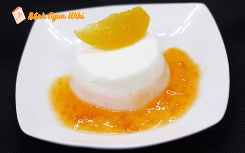 “Say mê ngất ngây” món panna cotta đào thơm ngon dễ làm 8 Hãy thưởng thức ngay khi lạnh để cảm nhận vị ngon bất tận của panna cotta đào