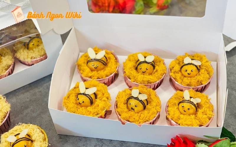 Hương vị béo ngậy, mềm mịn từ bánh bông lan trứng muối tại US79 Cake & Beverage