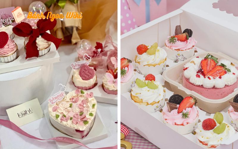 Những mẫu bánh cupcake 8/3 ngọt ngào