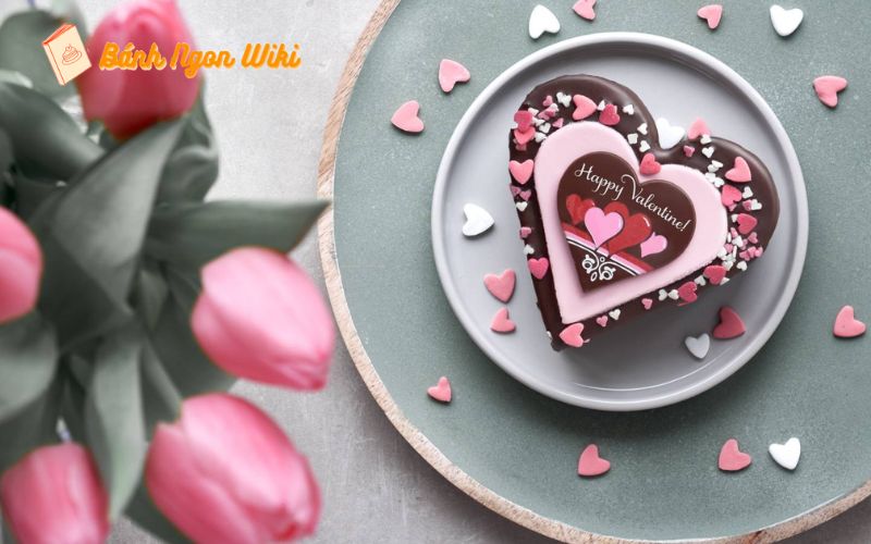 Hình ảnh bánh kem Valentine