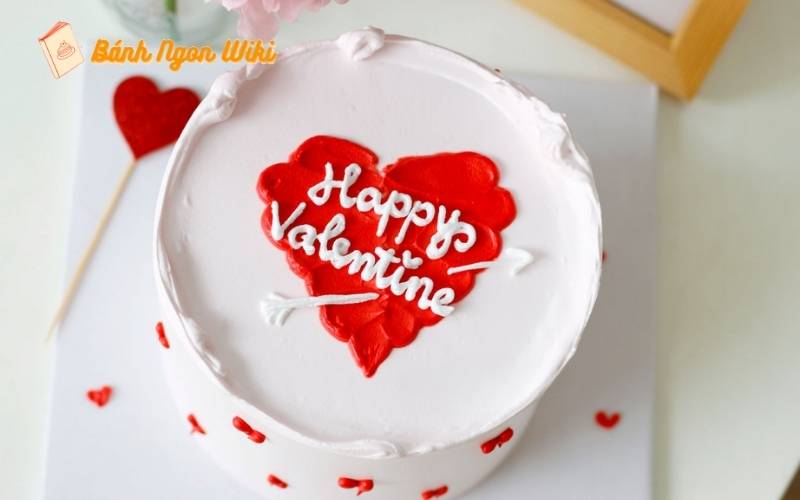 Bánh kem Valentine mini – ngọt ngào, lãng mạn, và đầy tình yêu!