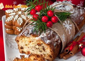 Học làm bánh Stollen Noel của Đức