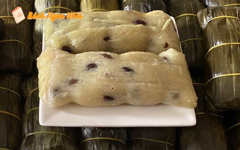 Bánh tét dừa nhỏ ngon khó cưỡng