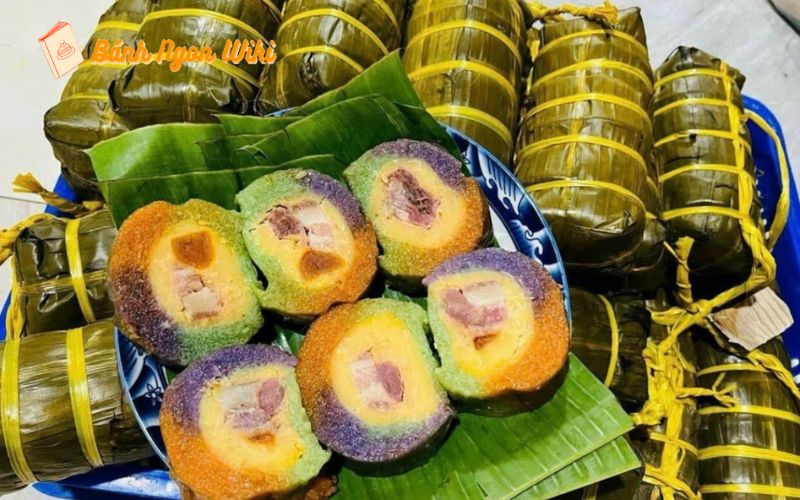 Bánh tét Trà Cuôn - đặc sản bánh tét Trà Vinh