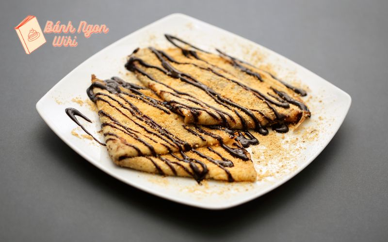 Bánh Crepe là món bánh truyền thống nổi tiếng của nước Pháp