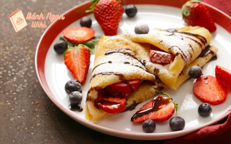 Bánh crepe có thể bảo quản được từ 1-2 ngày nếu để trong hộp kín hoặc bọc bằng màng bọc thực phẩm