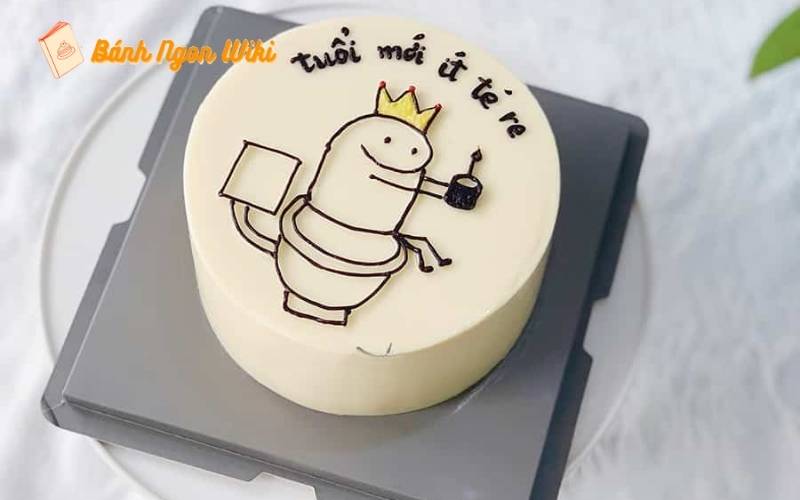 20+ Mẫu bánh sinh nhật 17 tuổi đẹp, ấn tượng, đáng nhớ 37 Bánh sinh nhật 17 tuổi này đẹp thì có đẹp, nhưng "chốt đơn" vì sự hài hước có một không hai!