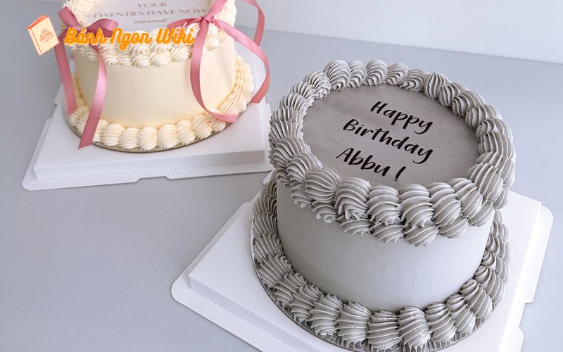 Mẫu bánh Burn-away Cake được các bạn trẻ yêu thích