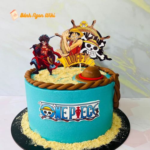 Bánh sinh nhật băng hải tặc Luffy