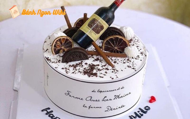 Top 10+ mẫu bánh sinh nhật bia rượu cực chất và độc đáo 14 Mẫu bánh sinh nhật chai rượu độc đáo