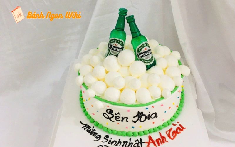 Top 10+ mẫu bánh sinh nhật bia rượu cực chất và độc đáo 20 Mẫu bánh sinh nhật trang trí bia