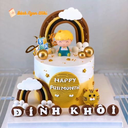 Mẫu bánh sinh nhật đẹp cho bé nam