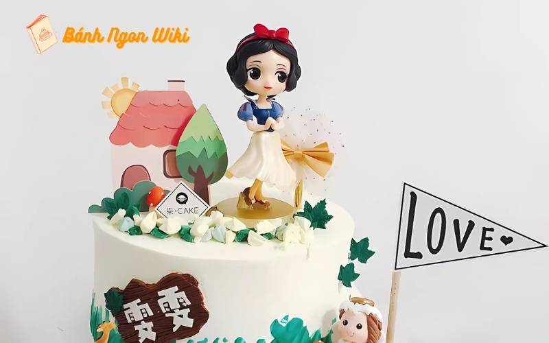 Top 20+ mẫu bánh sinh nhật công chúa siêu cưng cho bé yêu 28 Bánh sinh nhật công chúa Bạch Tuyết, ngọt ngào và lộng lẫy cho bé yêu!