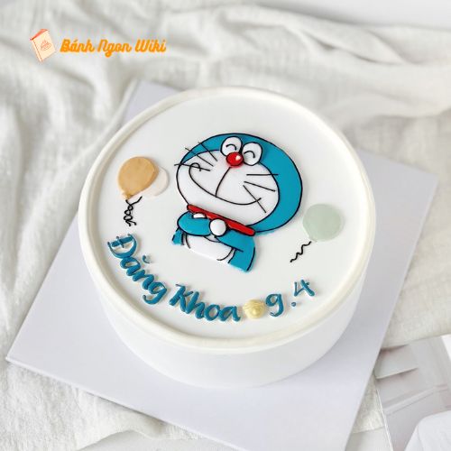 Bánh sinh nhật cute nhỏ nhân vật Doraemon