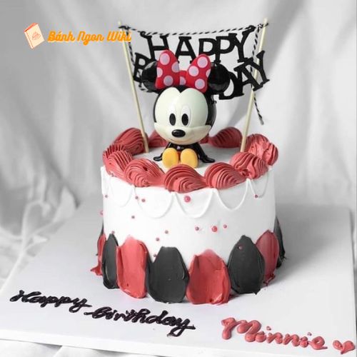 Bánh sinh nhật chuột Mickey dễ thương, đáng yêu