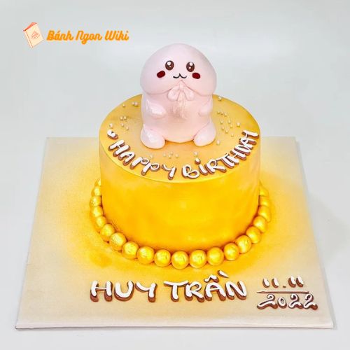 Bánh sinh nhật hình con cu cute