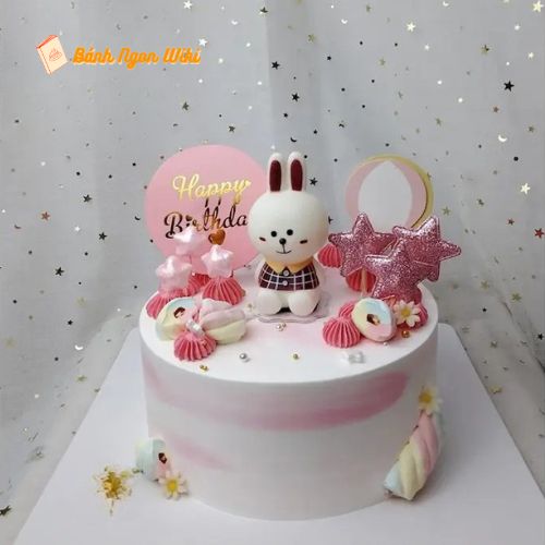 Bánh sinh nhật hình con thỏ Cony cute