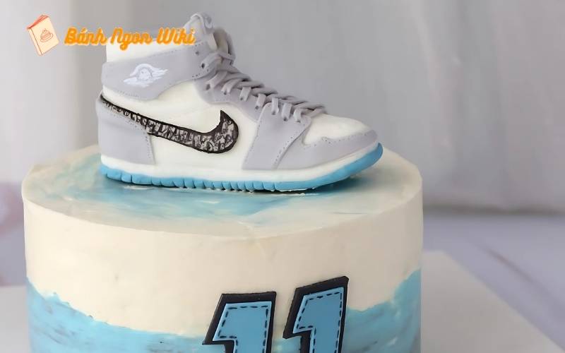 Bánh sinh nhật Boy Phố sneaker – Đỉnh cao phong cách, chuẩn gu dân chơi!