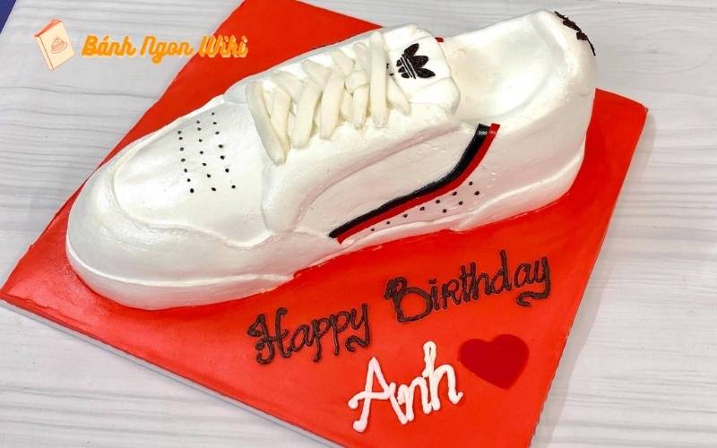 Bánh sinh nhật Boy Phố sneaker – Không chỉ là bánh, mà còn là đam mê!