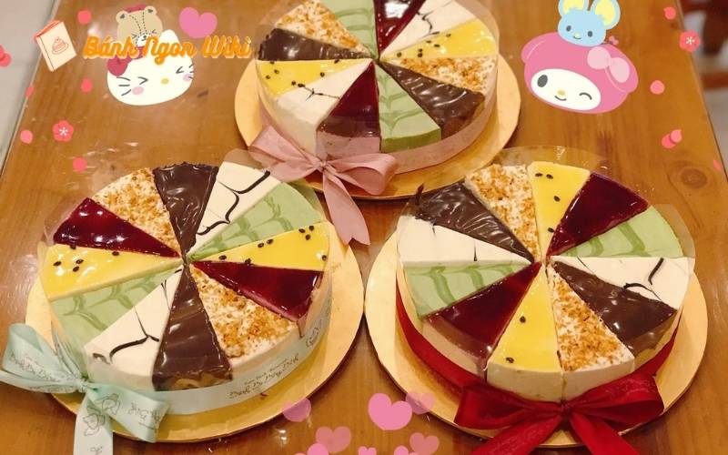 15+ Mẫu bánh sinh nhật cắt miếng tiện lợi cho mọi bữa tiệc 67 Vuông, tròn, tam giác hay chữ nhật, kiểu nào cũng hấp dẫn