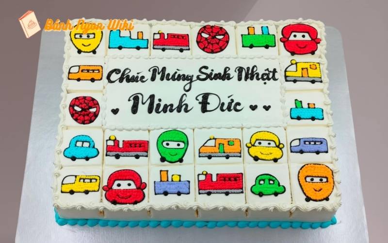 15+ Mẫu bánh sinh nhật cắt miếng tiện lợi cho mọi bữa tiệc 40 Bánh sinh nhật truyền thống cắt miếng – Dễ chia, dễ thương, ai cũng thích