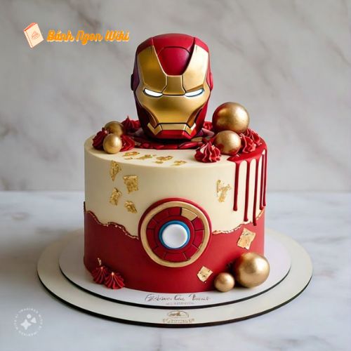 Bánh sinh nhật Iron Man