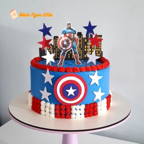 Bánh sinh nhật Captain America