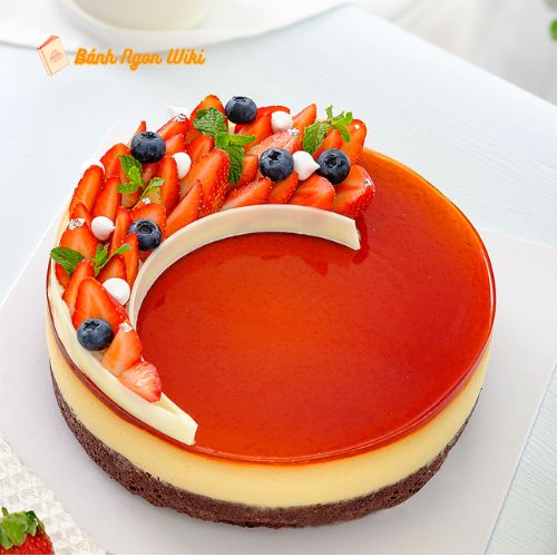 Các loại bánh sinh nhật cốt flan gato