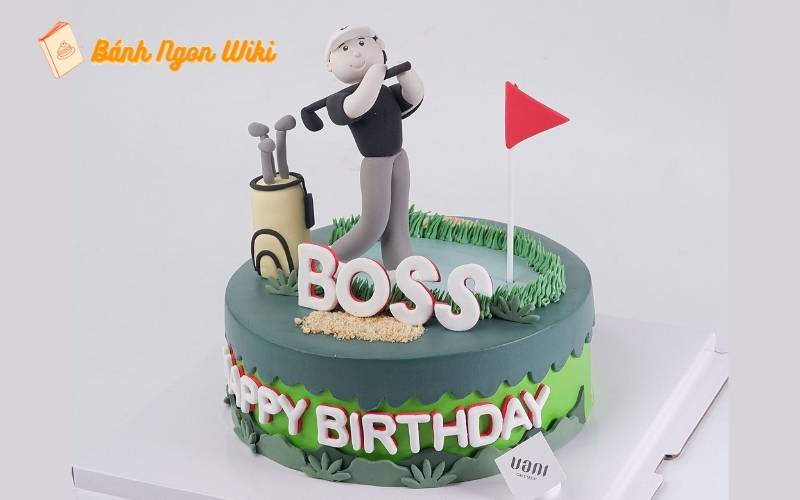 Yêu golf, thích bánh ngọt? Đây chính là mẫu bánh sinh nhật đẹp cho nam lý tưởng