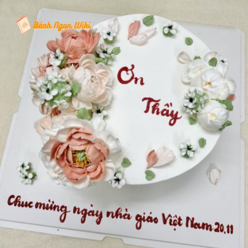 Bánh sinh nhật tặng thầy giáo đẹp