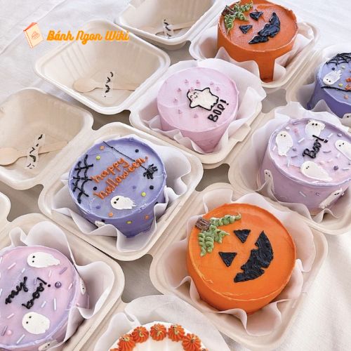 Bắt mắt với các mẫu bánh chủ đề Halloween kiểu bento