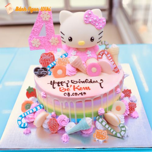 bánh sinh nhật hello kitty