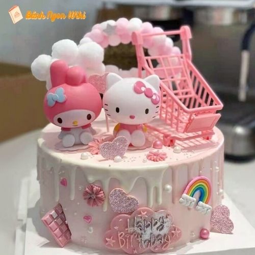 bánh sinh nhật hello kitty