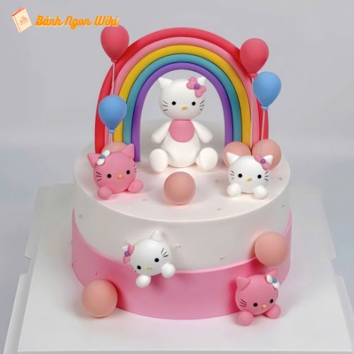 bánh sinh nhật hello kitty