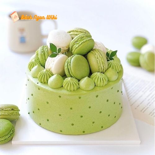 bánh sinh nhật macaron