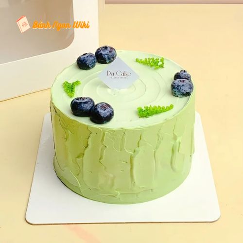 Mẫu bánh sinh nhật vị matcha cho ngày đặc biệt