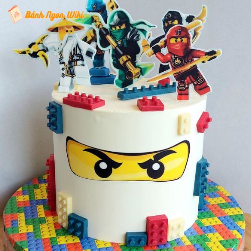 Bánh sinh nhật LEGO Ninjago đẹp nhất, bé nào cũng thích mê