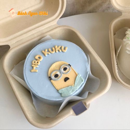 Tặng bạn thân bánh sinh nhật trang trí nhân vật yêu thích - Minion