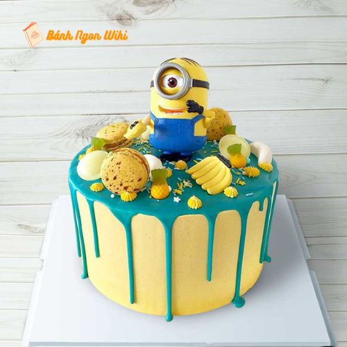 Mẫu bánh kem 3D hình Minion